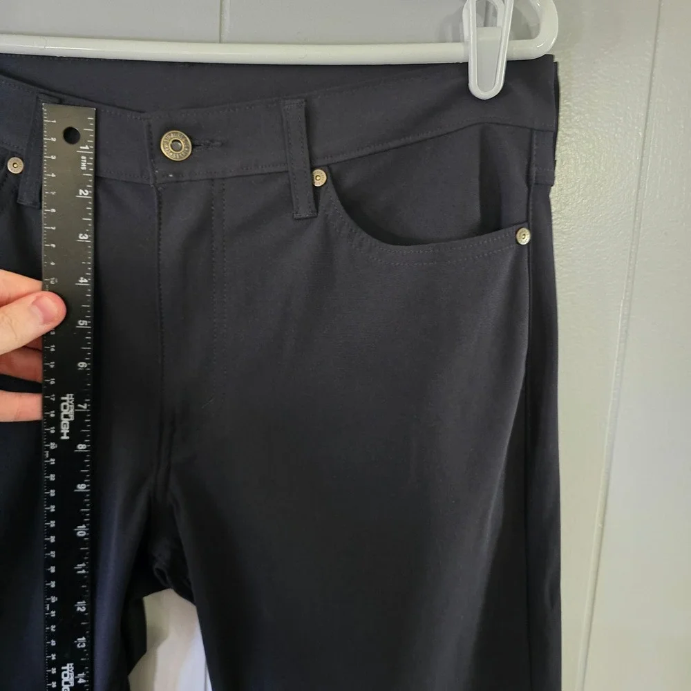 Levi Strauss 511 Slim Fit Pants Mens 32x32 Black Engineered for Movement‎